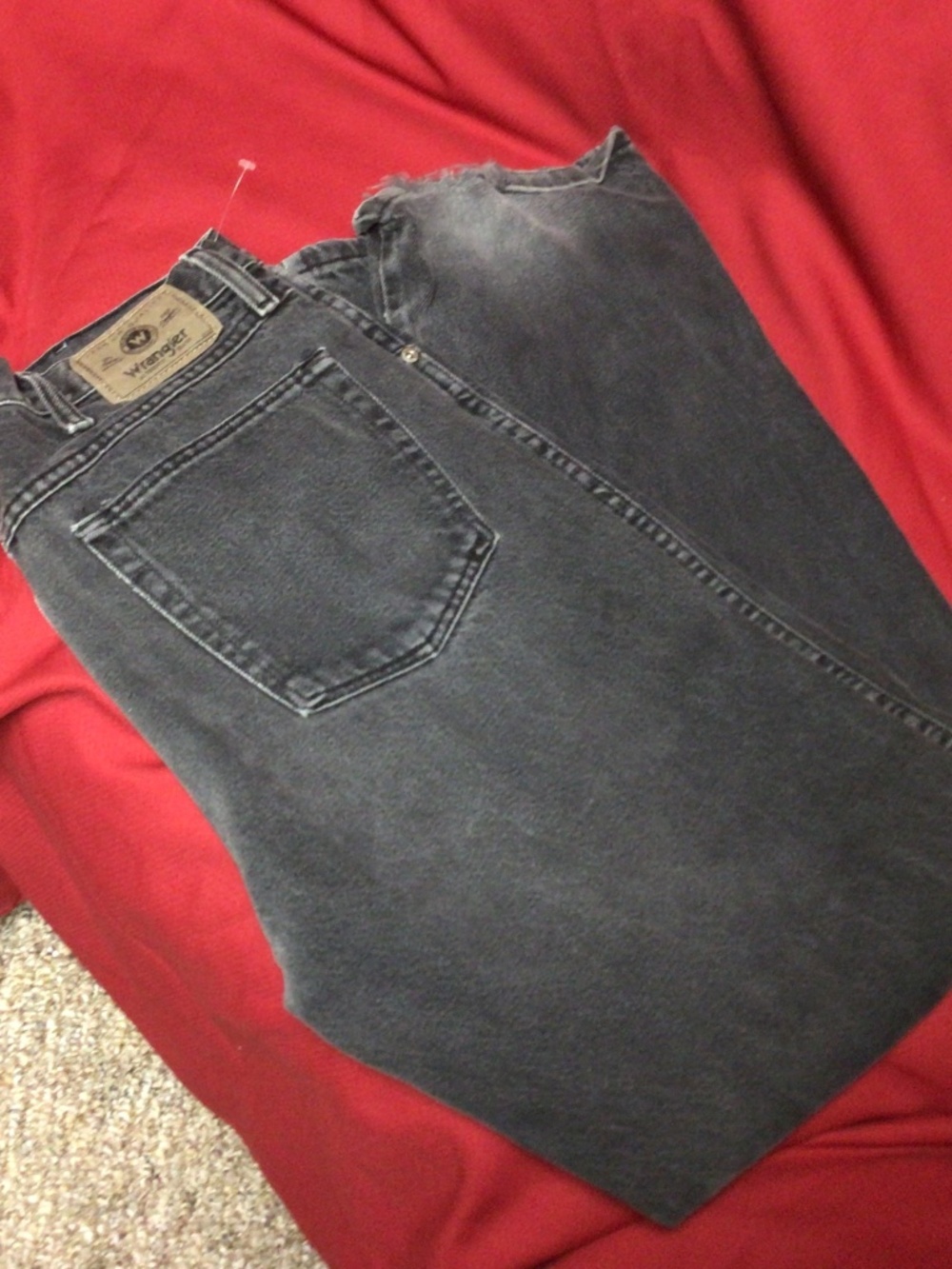 Wrangler black jeans